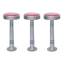 Antique Art Deco Style Ice Cream Parlor stools