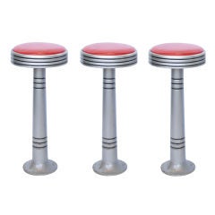 Antique Art Deco Style Ice Cream Parlor stools