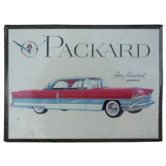 Rare 1956 Packard 400 Hardtop Showroom Celluloid Advertisement 4