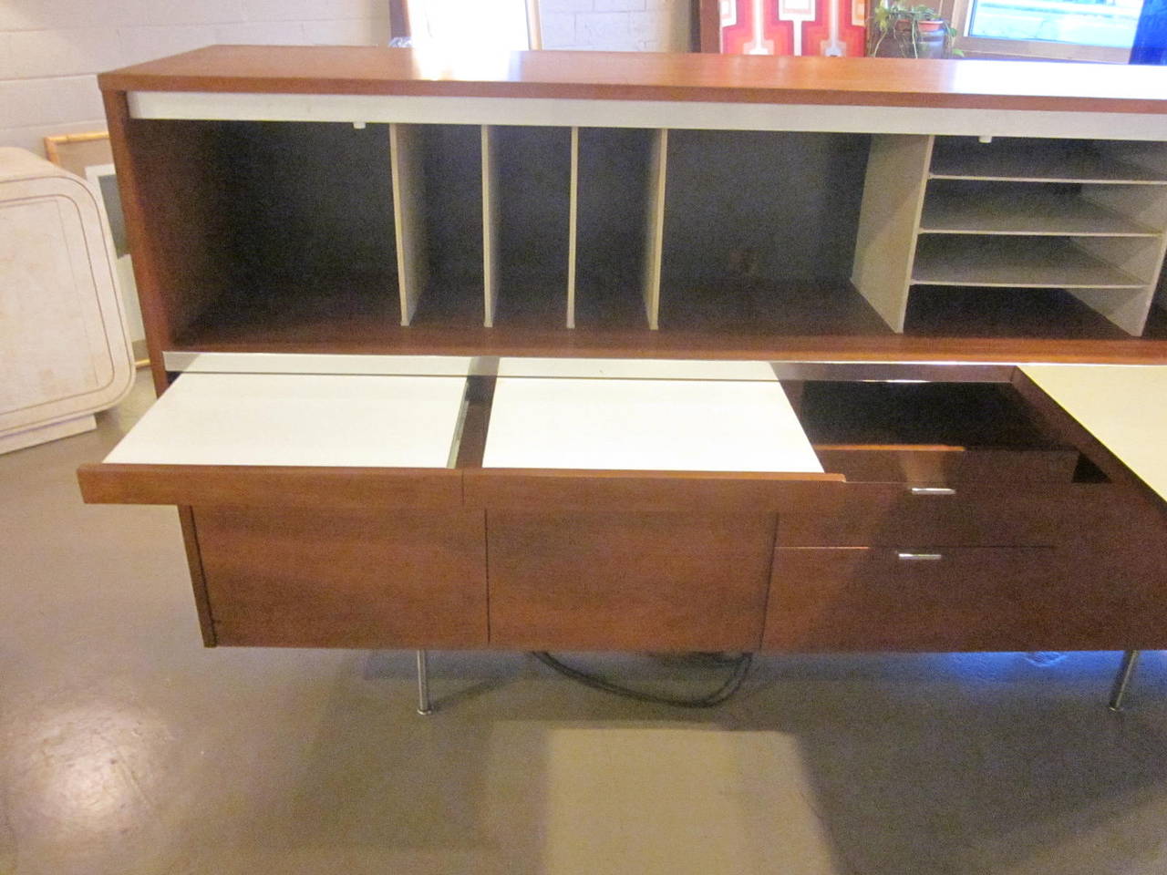 Walnut George Nelson Executive Office System