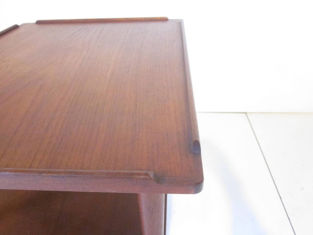 20th Century Arne Hovmand-Olsen Danish Teak Wood Side Table