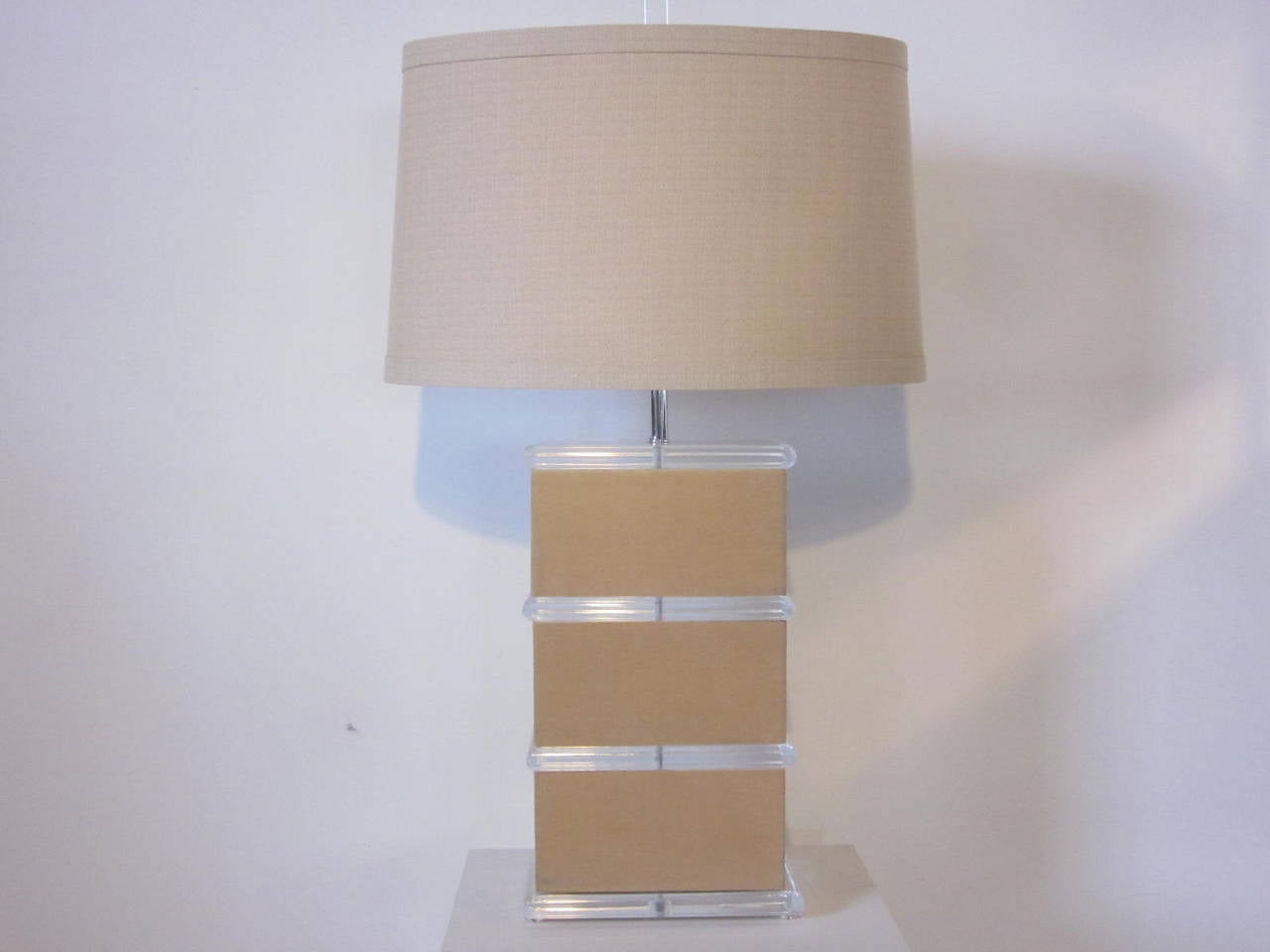 Karl Springer Styled Table Lamp In Excellent Condition In Cincinnati, OH
