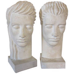 Art Deco Styled Busts