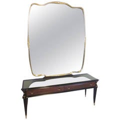 Vintage Italian Console or Dressing Table