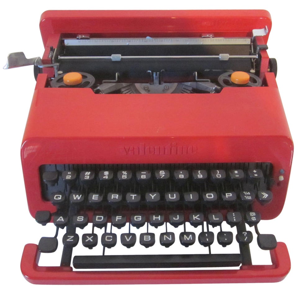 Ettore Sottsass / Valentine Typewriter