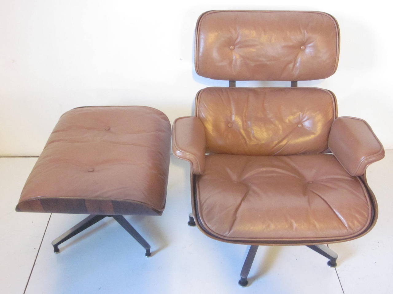 American Eames 670 Lounge Chair and Ottoman