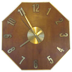 Vintage Building Lobby Clock