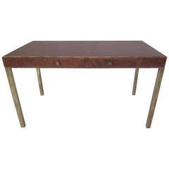 Italian Burlwood Desk