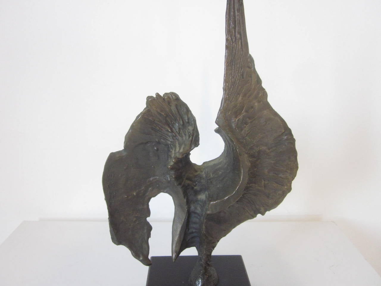 F. Russo Bronze Abstract Sculpture at 1stDibs