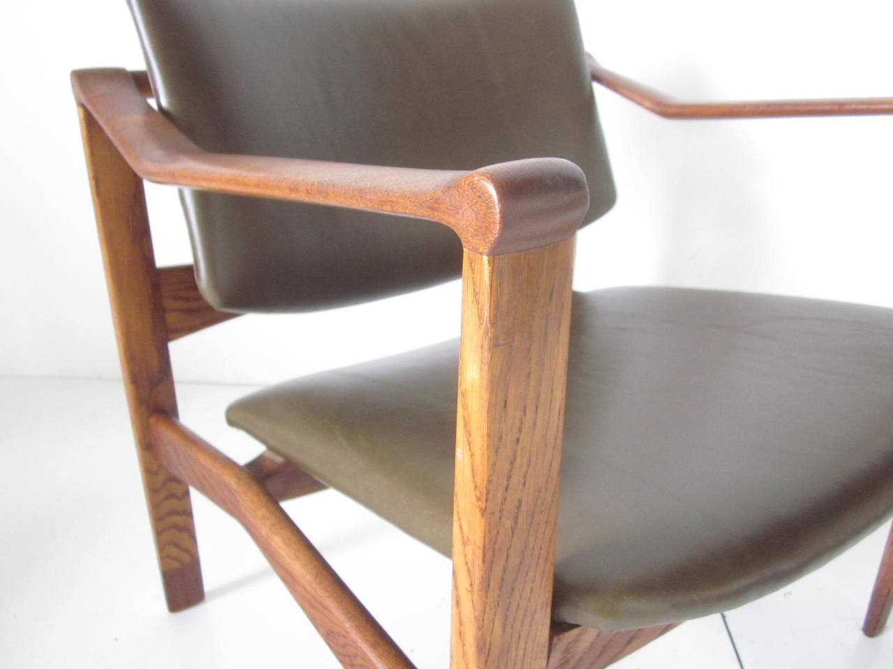 20th Century Sculptural William Watting Danish Lounge Chair