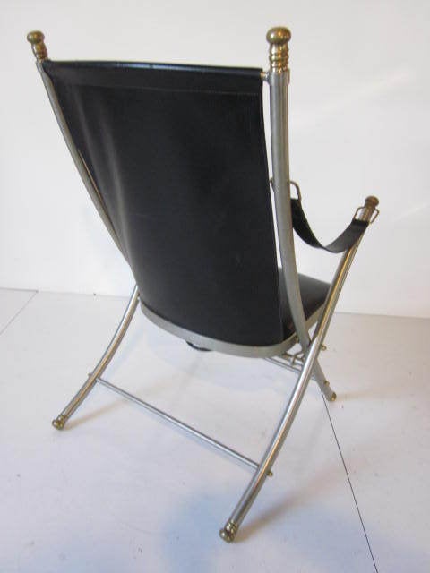 Maison Jansen Campaign Chair