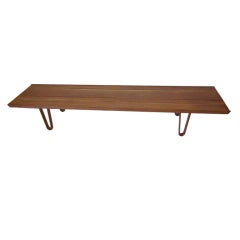 Edward Wormley Long John Bench/ Coffee Table