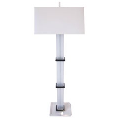 Lucite Floor Lamp