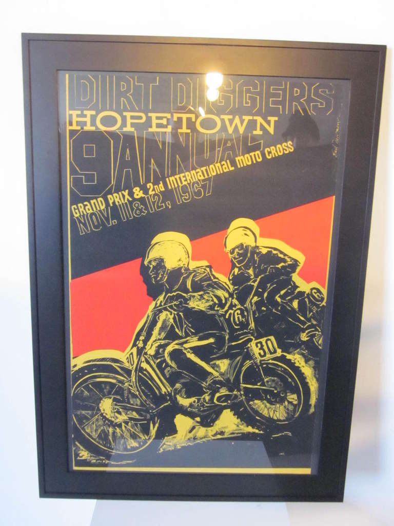 Vintage Motorcycle Poster 8