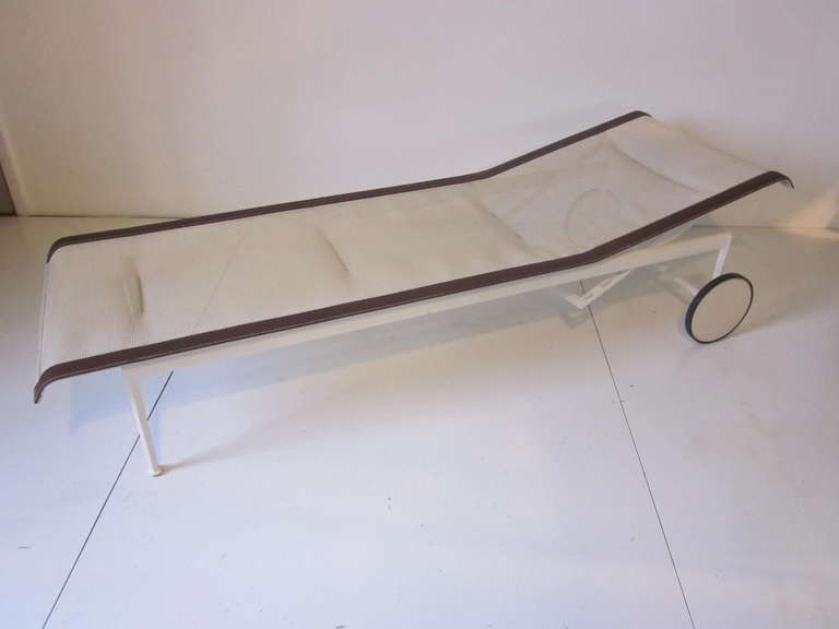 Knoll / Schultz Chaise Lounge Chair In Excellent Condition In Cincinnati, OH