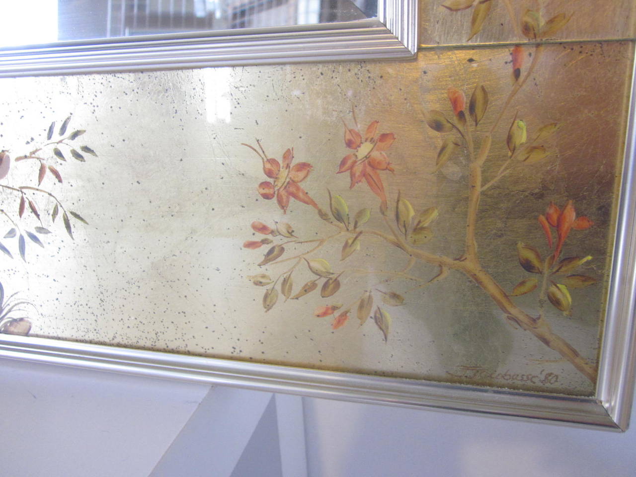20th Century La Barge Chinoiserie Mirror