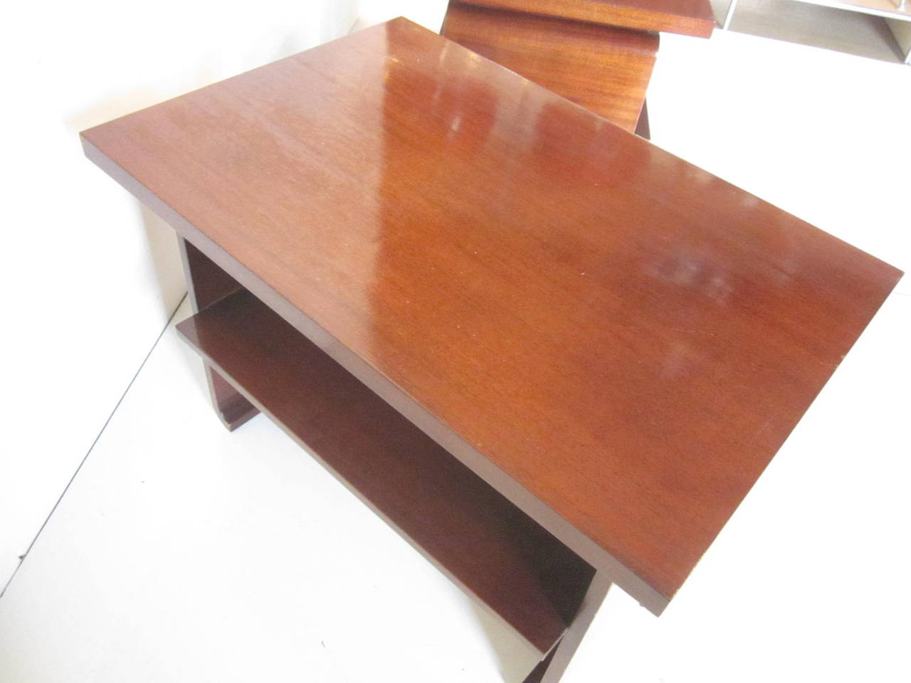 Grosfeld House Styled Side Tables In Excellent Condition In Cincinnati, OH
