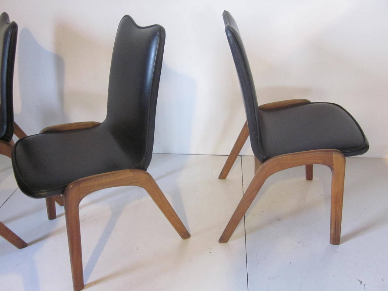 American Adrian Pearsall Style Dining Chairs