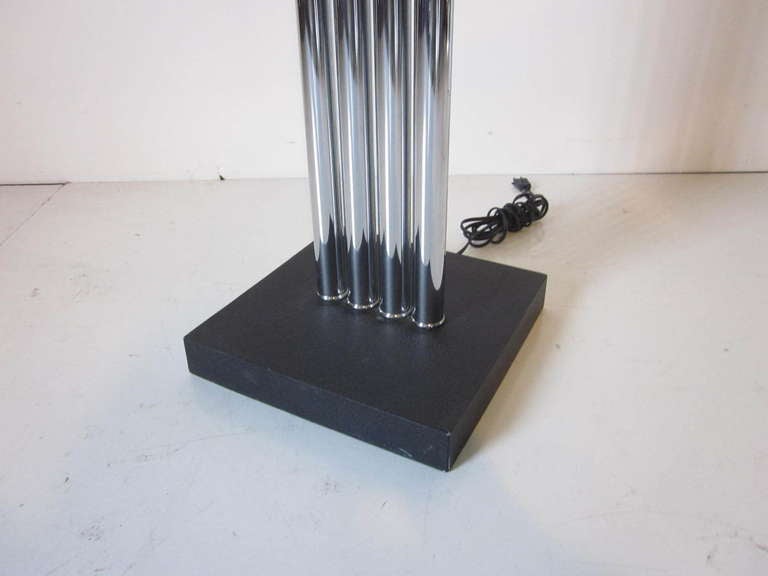 Late 20th Century Chrome Quad Floor Lamp