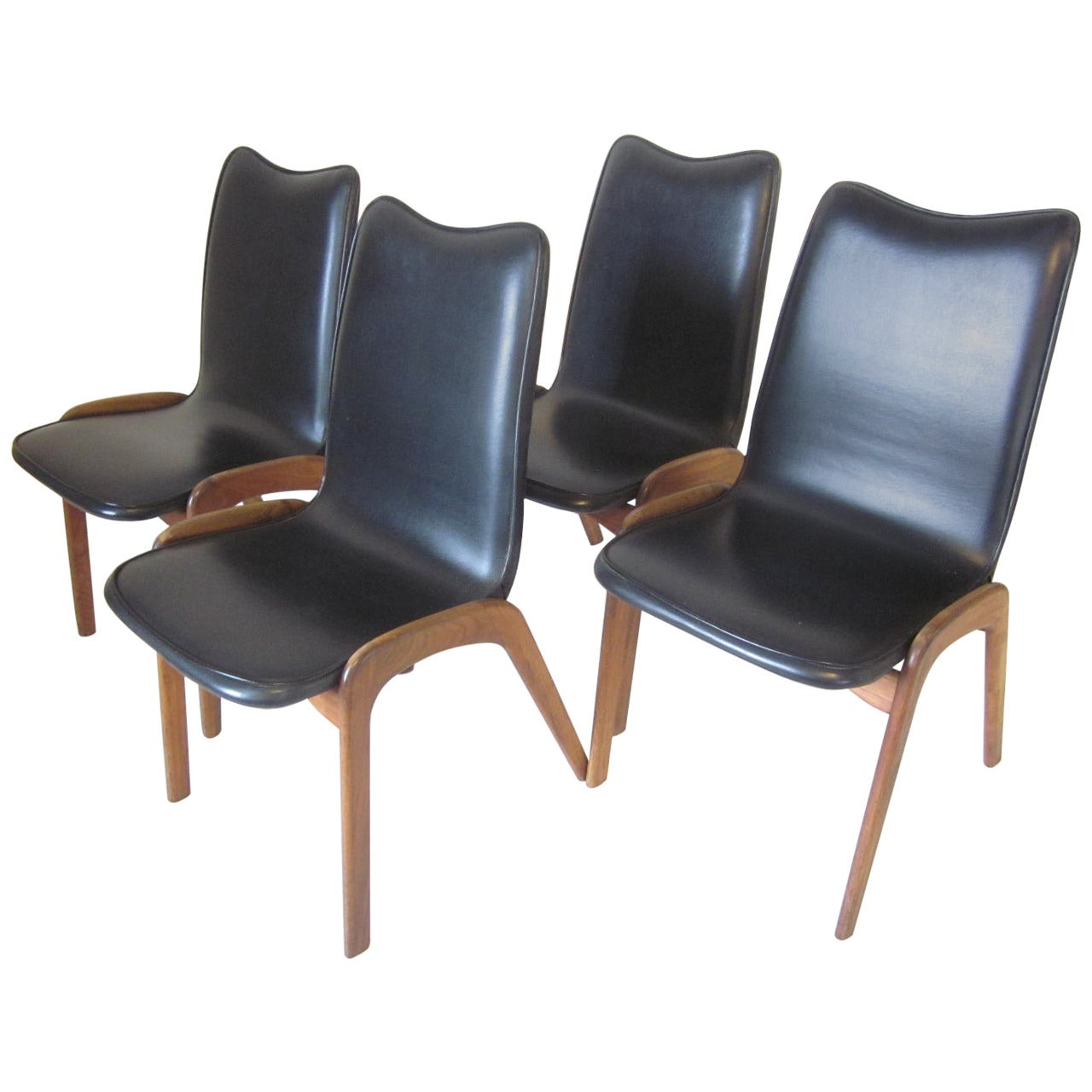 Adrian Pearsall Style Dining Chairs