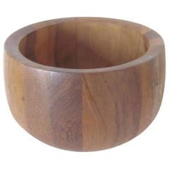Dansk Salad Teak Bowl 12