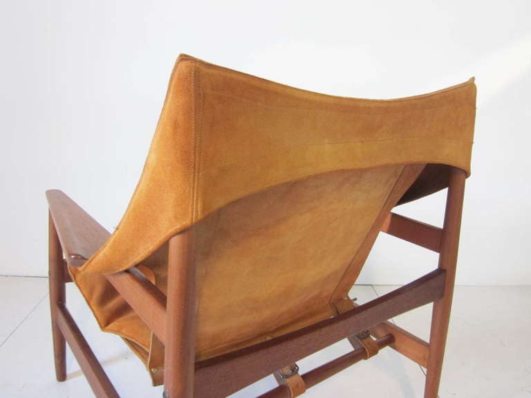 Mid-20th Century Danish Sling Lounge Chair
