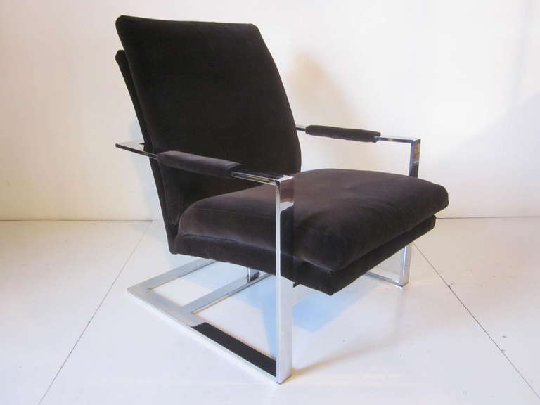 Milo Baughman Lounge Chair Used in the Miles Davis movie "Miles Ahead"