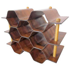 Rosewood Wine Rack