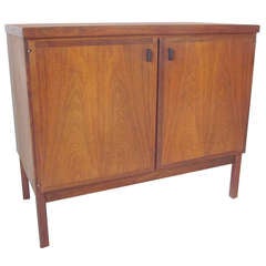 Mid Century Walnut Credenza