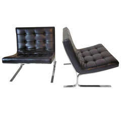 Nicos Zographos Lounge Chairs