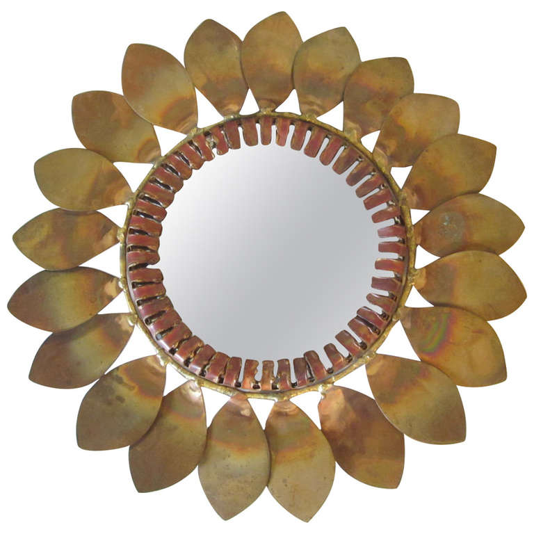 Curtis Jere Wall Mirror For Sale at 1stdibs