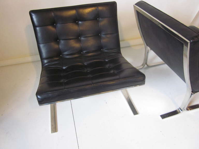 Modern Nicos Zographos Lounge Chairs