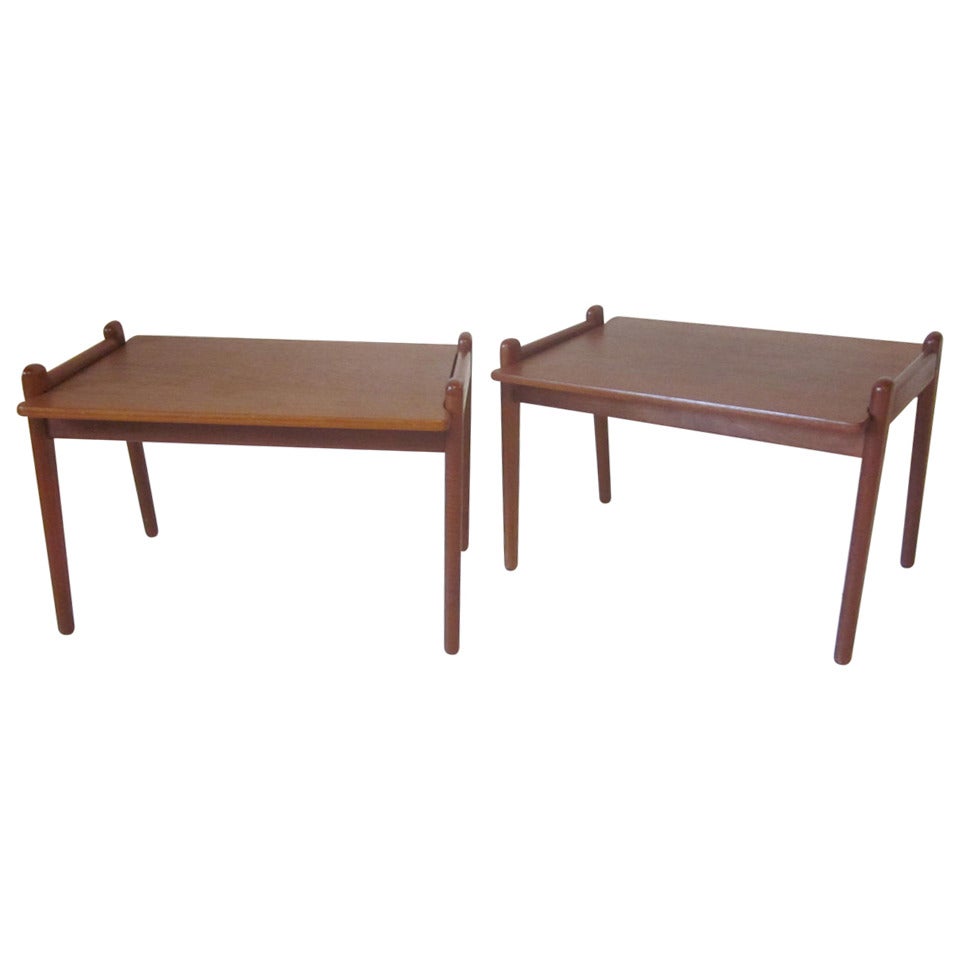 Teak Wood Side Tables