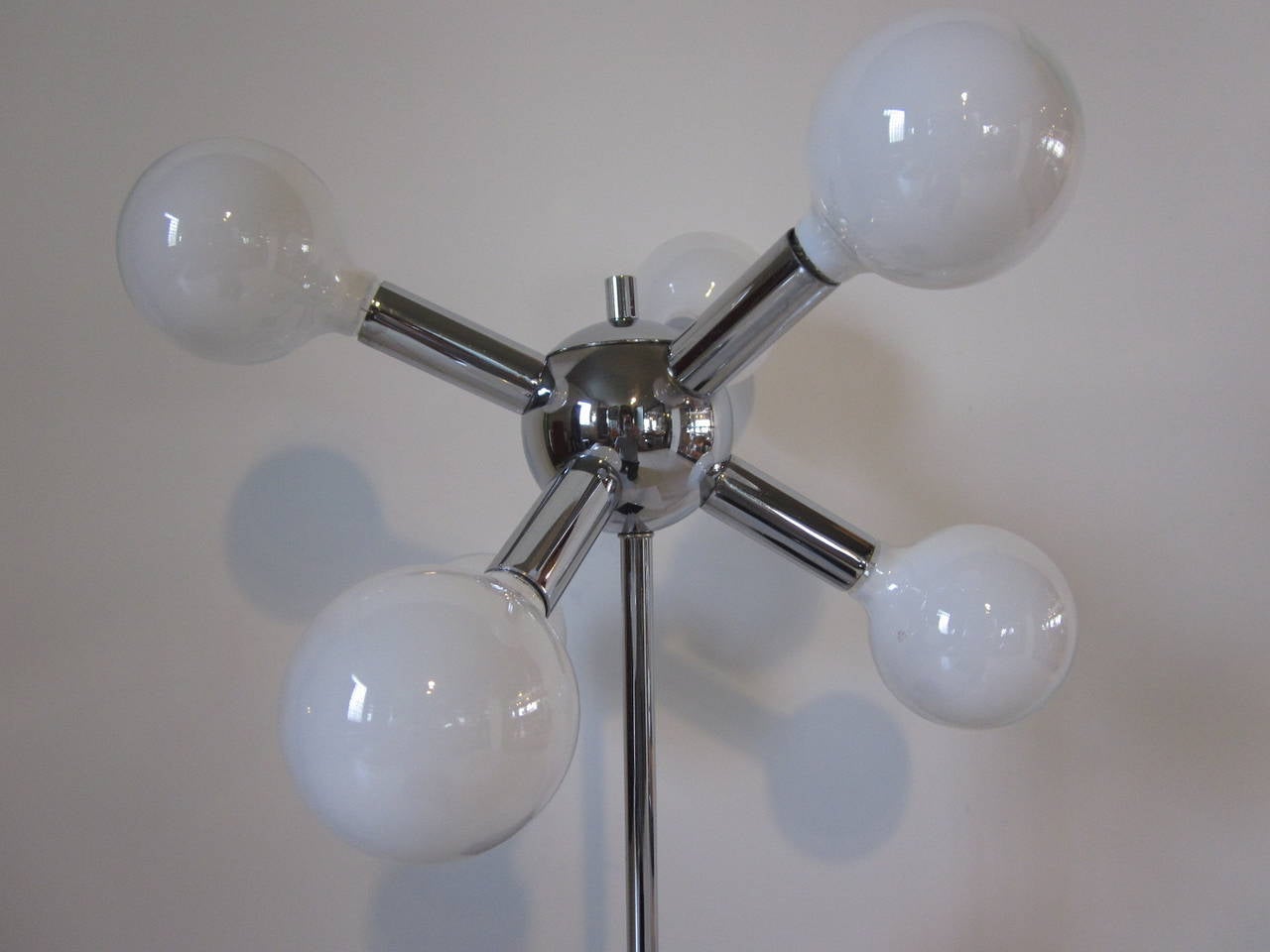 Modern Chrome Sputnik Table Lamp