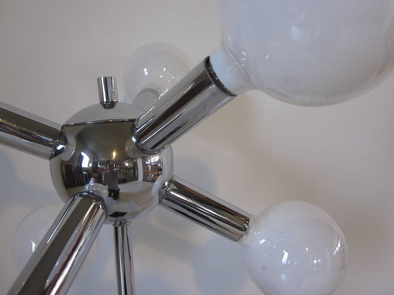American Chrome Sputnik Table Lamp
