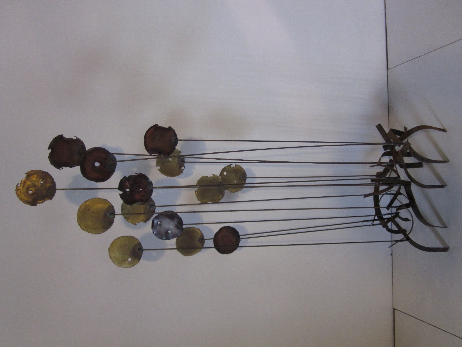 20th Century Curtis Jere Styled Kinetic Sculpture