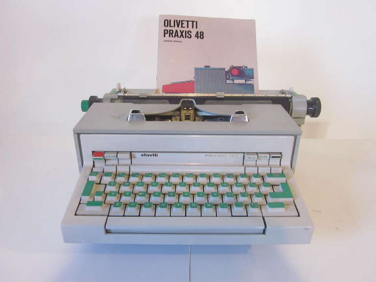 ettore sottsass typewriter
