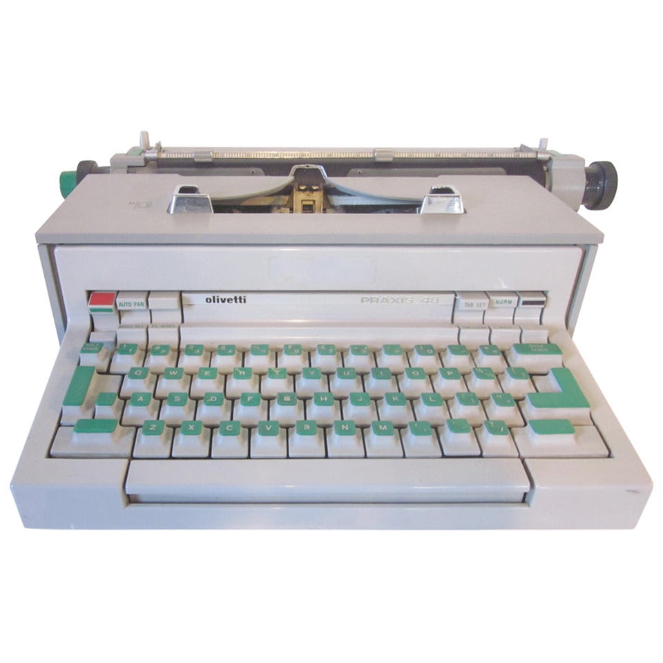 Ettore Sottsass Italian Typewriter