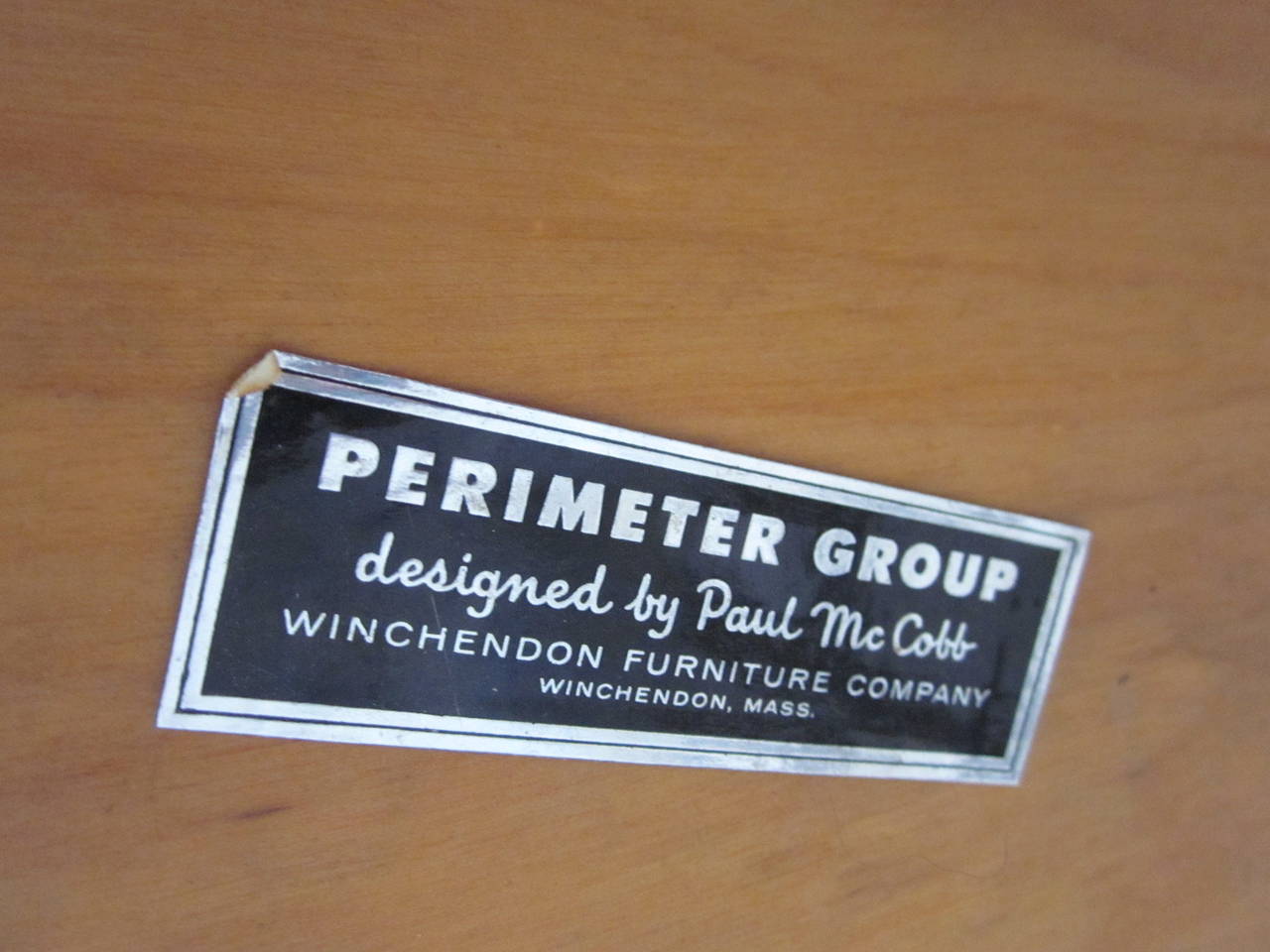 20th Century Paul McCobb Perimeter Group Side Table
