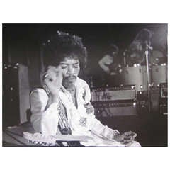 Photo de Hendrix par Chuck Boyd