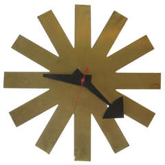 Nelson Asterisk Clock