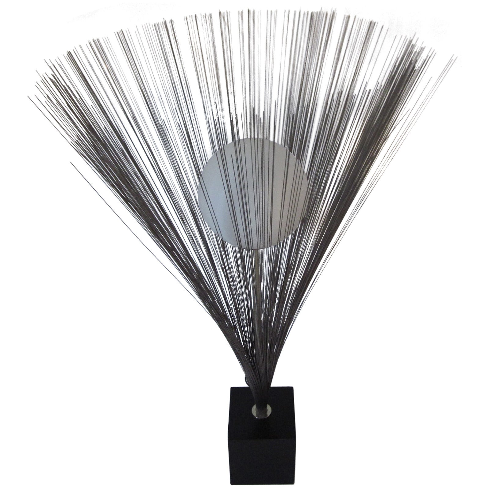 Harry Bertoia Style Spray Table Lamp