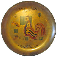 George Briard Hand-Painted Wall Plaque 11