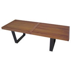 George Nelson Slat Bench or Coffee Table