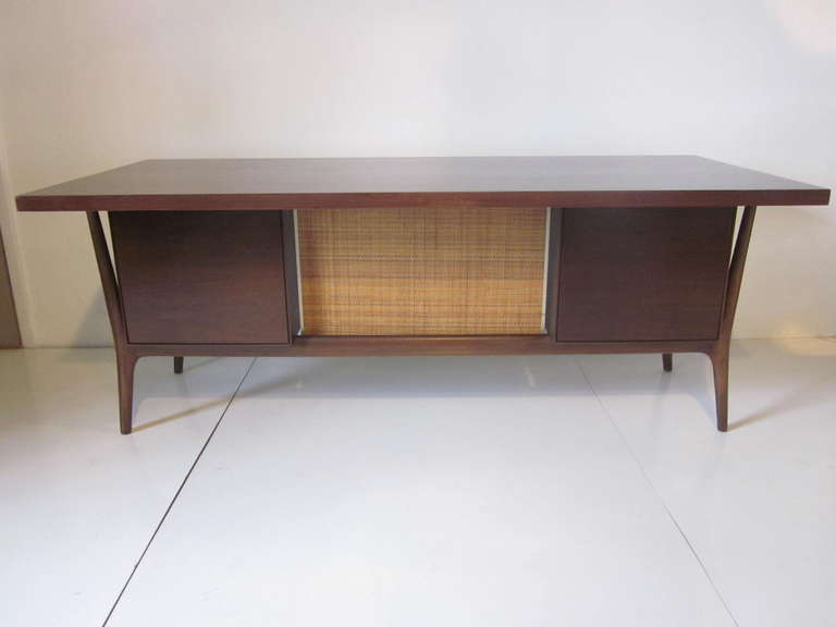 Mid-Century Modern Midcentury Walnut Desk