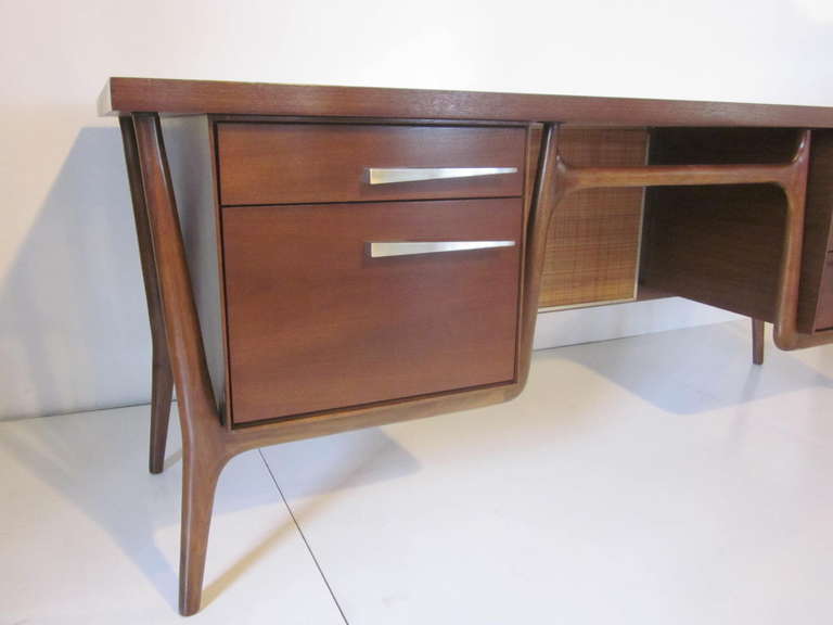 Midcentury Walnut Desk 1