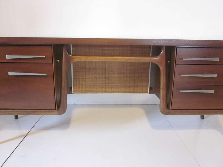 Midcentury Walnut Desk 2