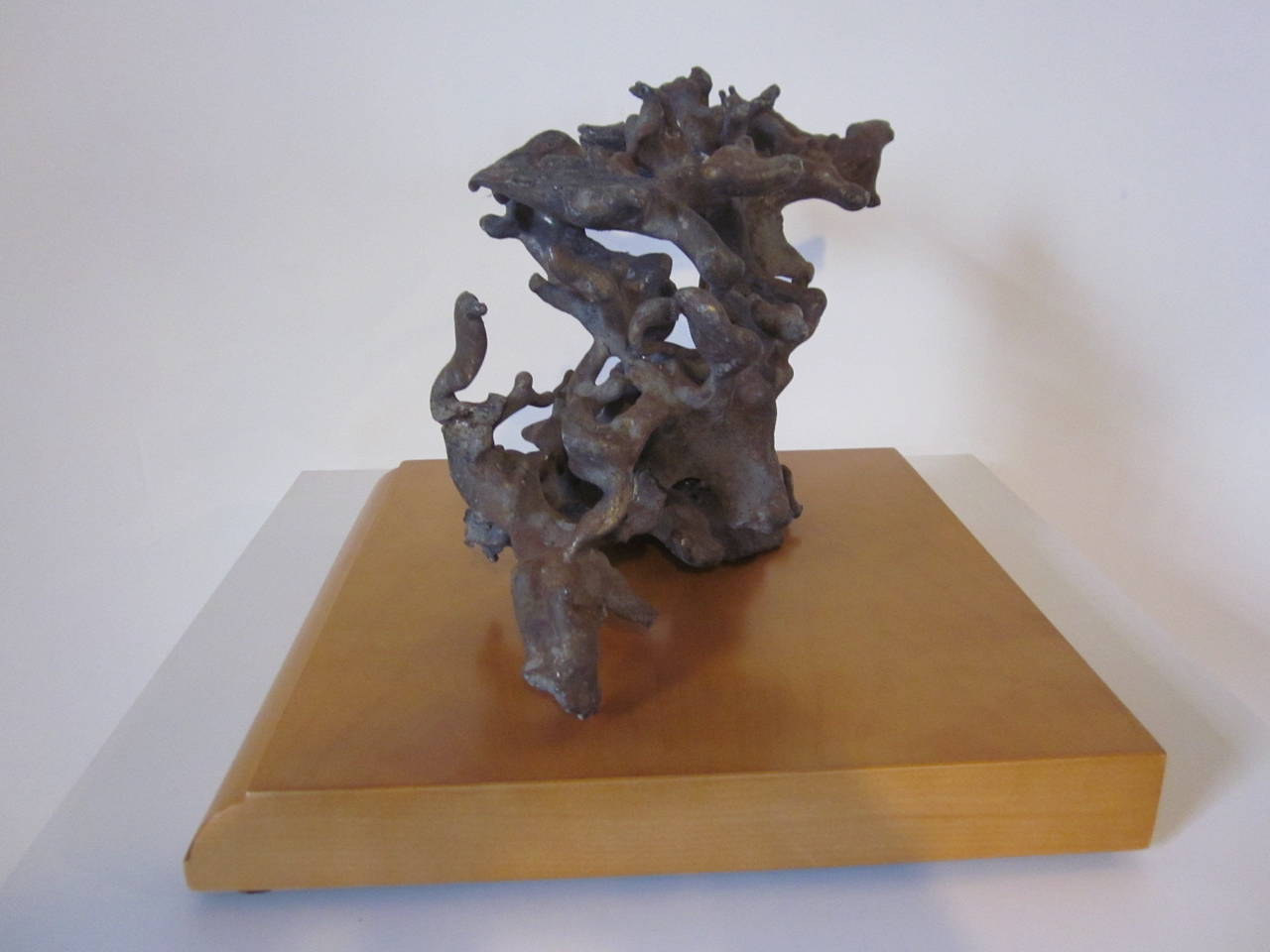 20th Century Free-Form Metal Sculpture in the Manner of Claire Falkenstein