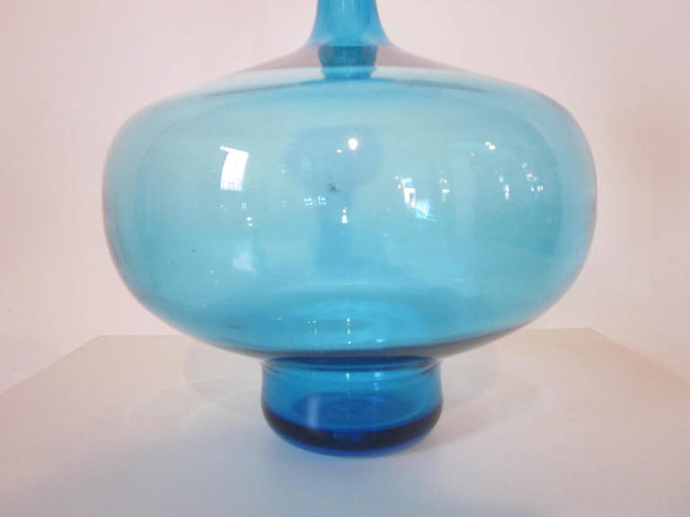 American Blenko Stoppered Bottle