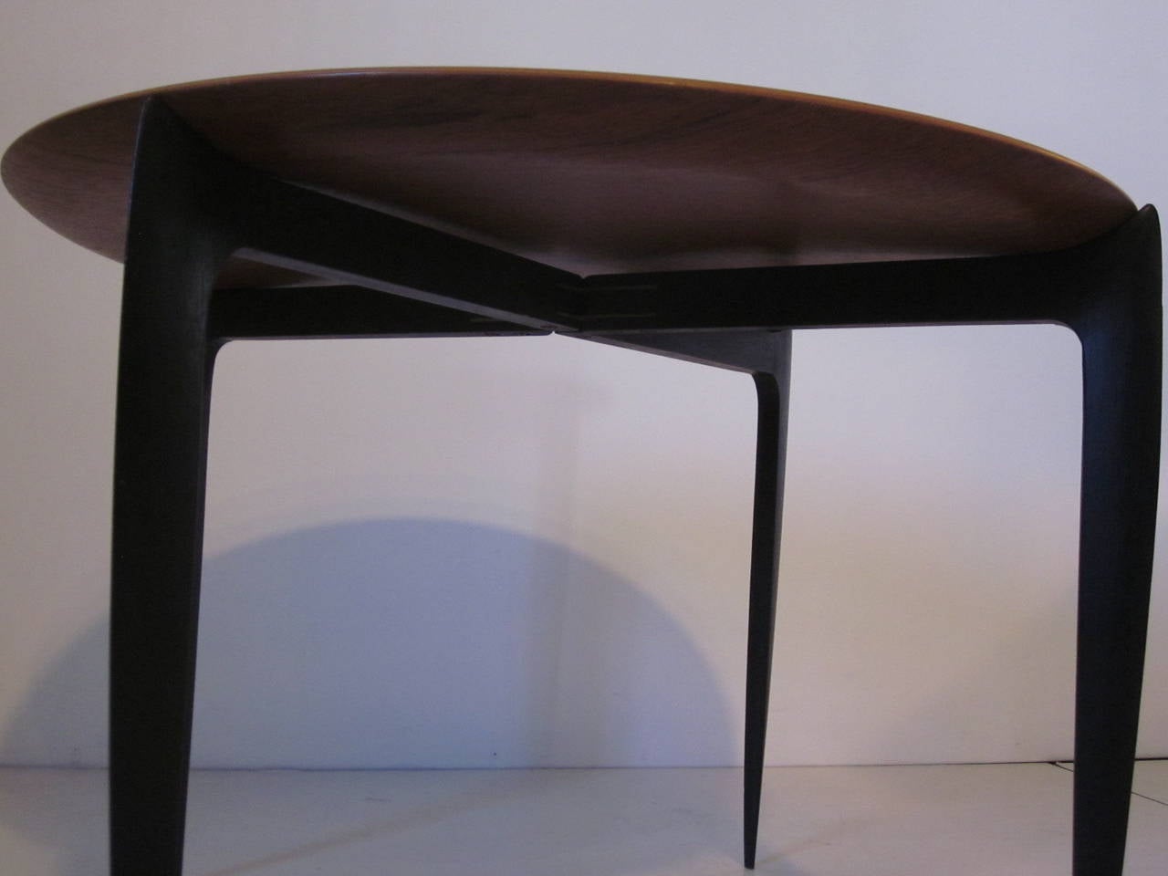 Mid-Century Modern Fritz Hansen Danish Folding Tray Table